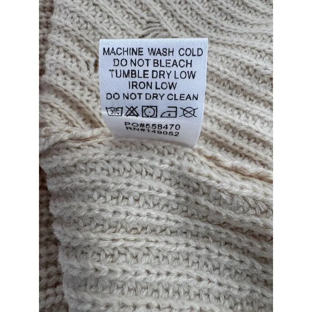 Fashion Nova Sweater Dress Plus Sz 2X One Shoulder Sexy Grunge Distressed Club - Picture 16 of 16